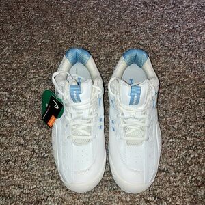 Women Head tennis shoes white/carolina blue size 10 Brand new NWT